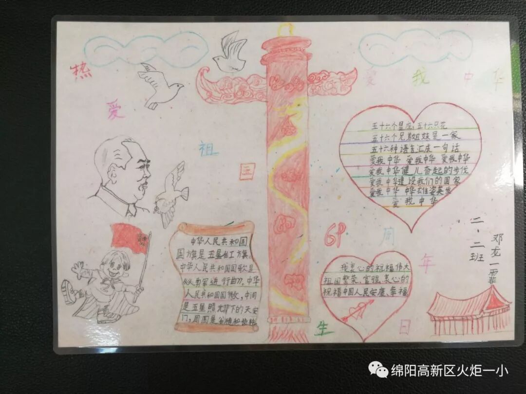 【火一动态】祖国妈妈，我爱您！——火炬一小学生国庆实践活动