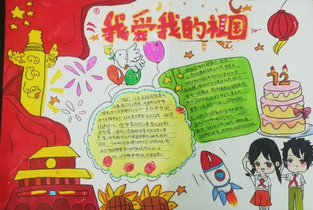 【火一动态】我爱您，我的国 |火炬一小2021年国庆综合实践活动