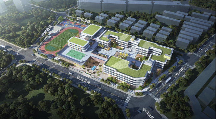 火一新校区建设·项目推进|绵阳市政协副主席瞿永安调研火炬一小新校区项目规划工作
