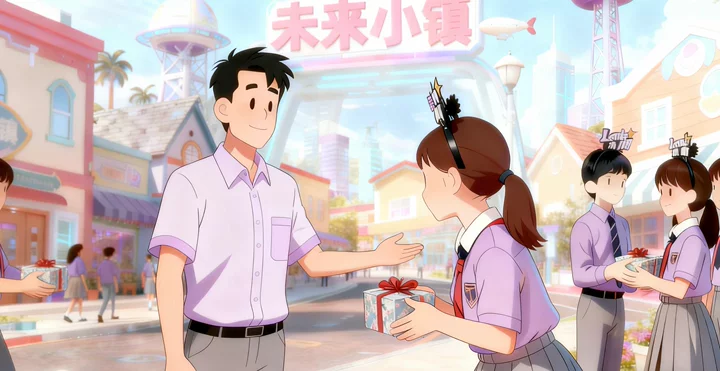 【上岗！】火炬一小“未来小镇”今日高燃启动，656名“小公民”荣耀上任！