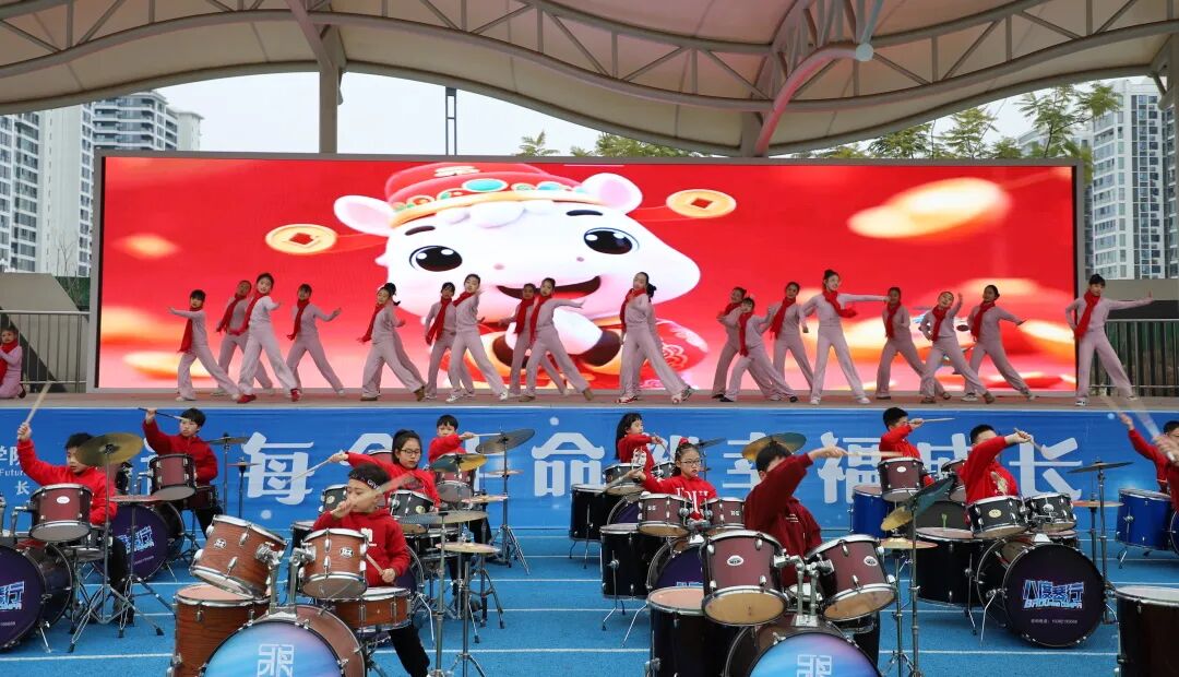 非遗魔法降临校园！师生同游年味乐园 ——火炬一小2026迎新非遗游园会欢乐上演